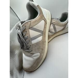 Vionic Women's Sz 8.5 Sneakers Lace Up Casual White/Gray Shoes